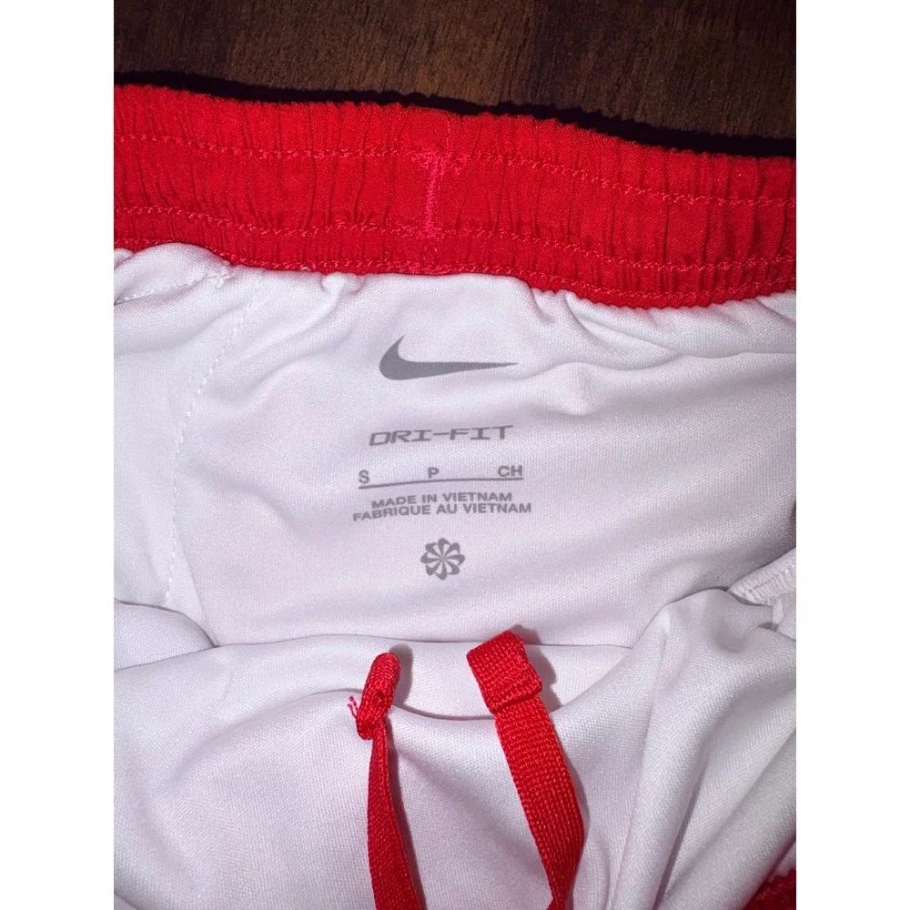 Nike Kids Dri-FIT Tempo Running Shorts Bundle Red White Black Size Small 3 Pack